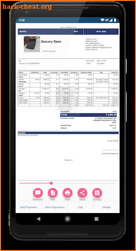 Bluetooth Thermal Printer/Invoice Maker 100K Users screenshot