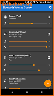 Bluetooth Volume Control screenshot