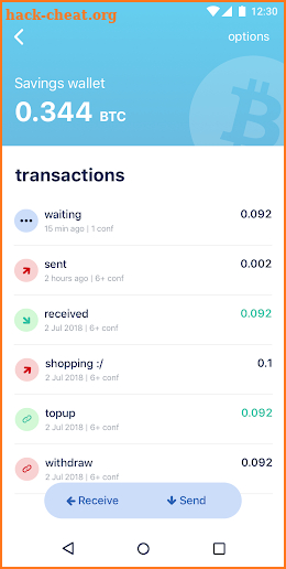 BlueWallet - Bitcoin Wallet screenshot