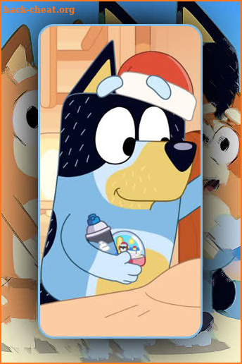 Bluey Cartoon Wallpaper screenshot