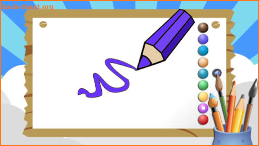 Bluey Coloring Book Game screenshot