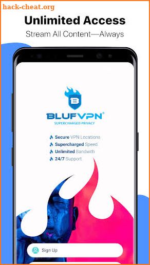 BlufVPN - Fast Secure Private - #1 VPN Service screenshot