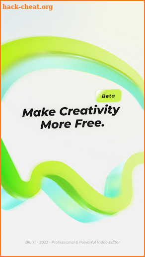 Blurrr-Music Video Editor App screenshot