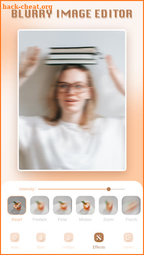 Blurry Image Editor screenshot