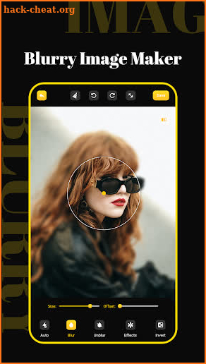 Blurry Image Maker screenshot