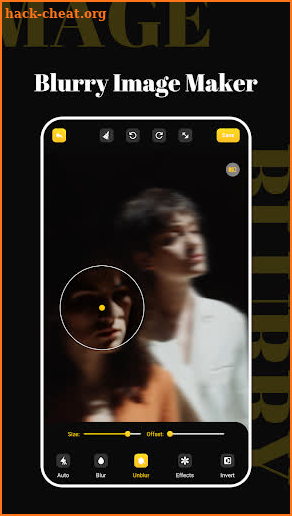 Blurry Image Maker screenshot