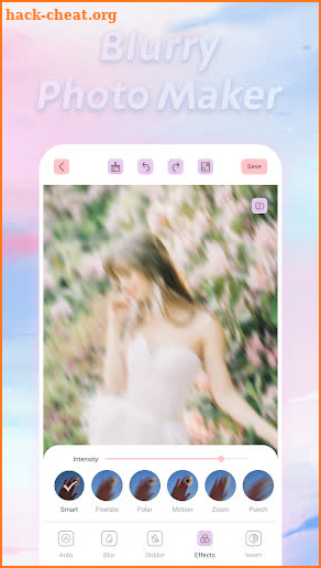 Blurry Photo Maker screenshot