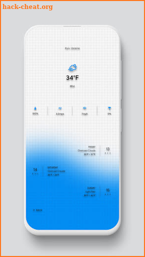 BLURWATER animated theme for KLWP screenshot