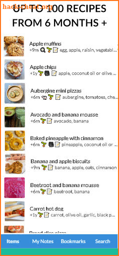 BLW Meals - How to start solids & cookbook screenshot