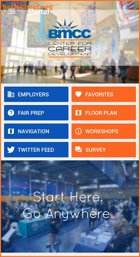 BMCC Career Fair screenshot