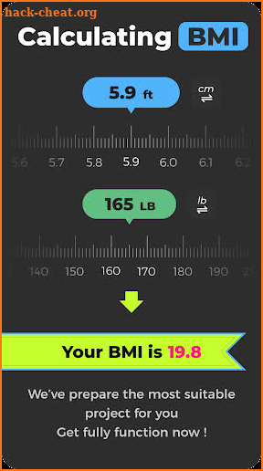 BMI Workout Training: Fitness screenshot