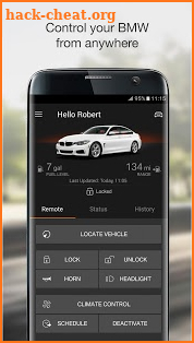 BMW Connected screenshot