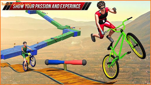 BMX Impossible Mega Ramp Bicycle Stunts screenshot