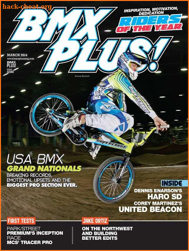 BMX PLUS! MAGAZINE screenshot