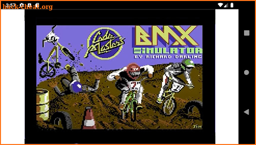 BMX Simulator C64 screenshot