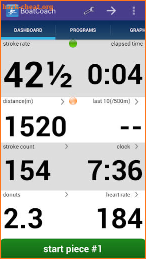BoatCoach for rowing & erging screenshot