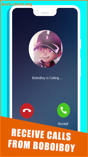 Boboi Boy Video Call & Chat Simulation screenshot