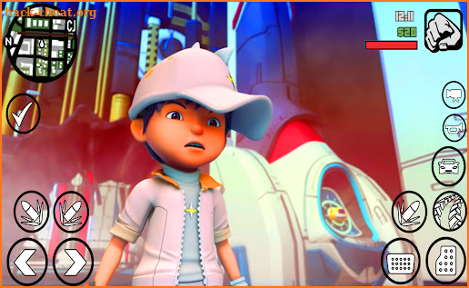 Boboiboy Fight Galaxy Battle screenshot