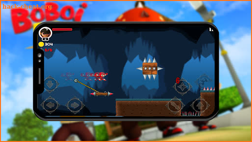 Boboiboy ninja puzzle cartoon game screenshot