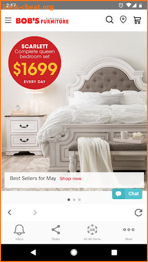 Bob’s Discount Furniture screenshot