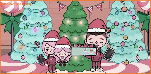 Boca Toca Christmas Wallpaper screenshot