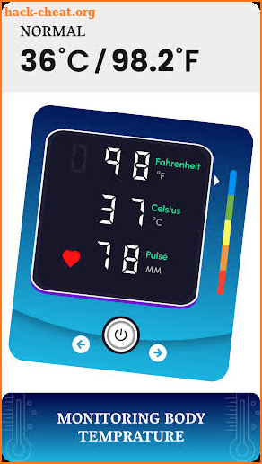 Body Temperature Fever Tracker screenshot