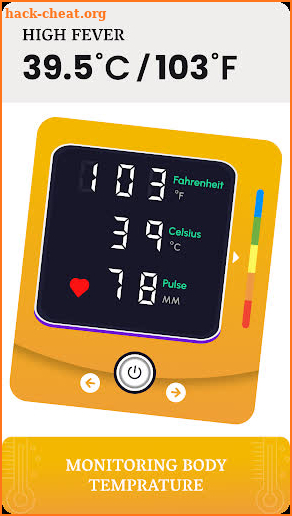 Body Temperature Fever Tracker screenshot