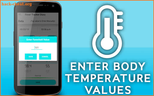 Body Temperature History , Blood Pressure Logger screenshot