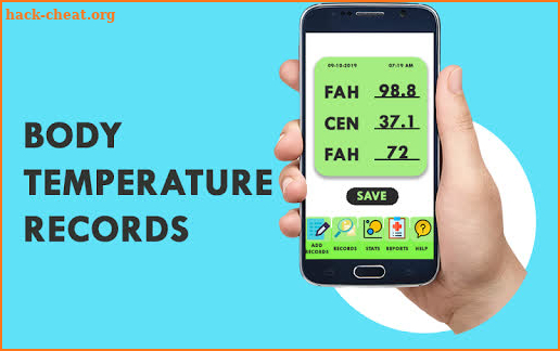 Body Temperature Thermometer : Daily Records Diary screenshot