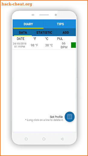 Body Temperature Thermometer : Fever Tracker screenshot