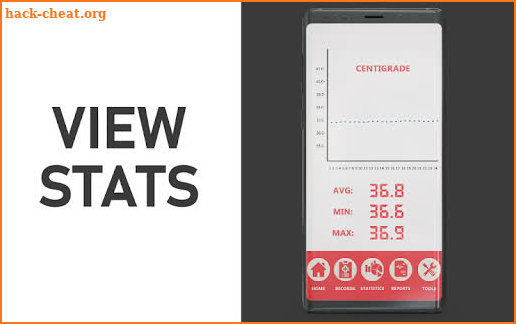 Body Temperature Tracker : Fever History Checker screenshot