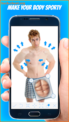 Bodybuilding - body shape plastic surgery editor screenshot