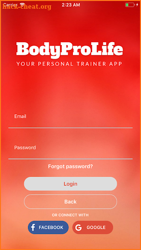 BodyProLife - Your Fitness Tracker App screenshot