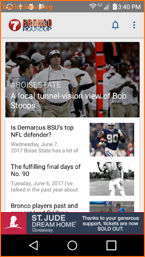 Boise State Bronco Roundup screenshot