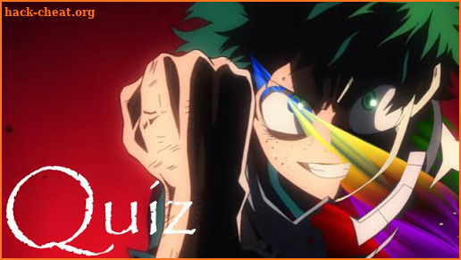 Boku Hero Academia Best Quiz screenshot