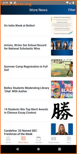 Bolles School screenshot