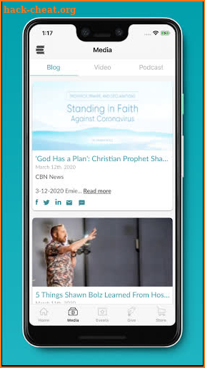 Bolz Ministries screenshot