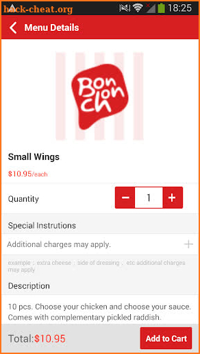 Bonchon Richmond screenshot