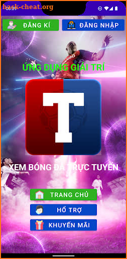 Bóng đá trực tuyến screenshot