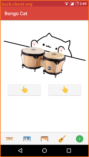 Bongo Cat - Musical Instruments screenshot