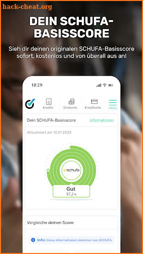 bonify Bonitätsmanager screenshot