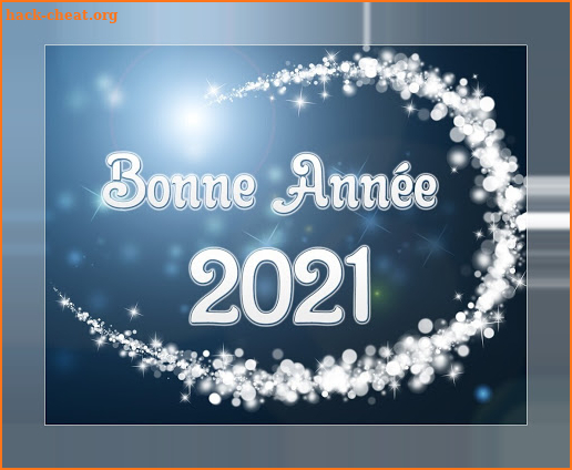 Bonne année 2021 screenshot