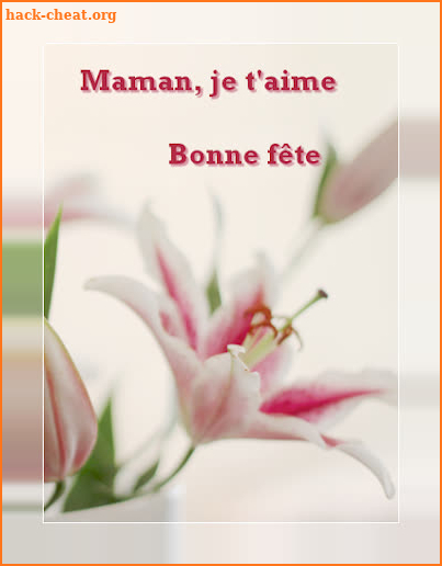 Bonne Fête Maman!Je t'aime! screenshot