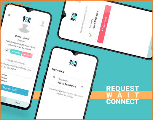 Bonton: Free Wi-Fi & Wi-Fi Sharing screenshot