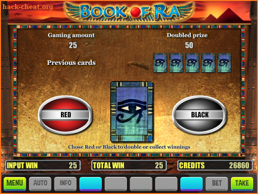 Book of Ra Casino screenshot