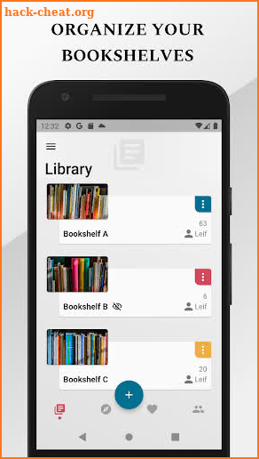 Book Shelf Organizer screenshot