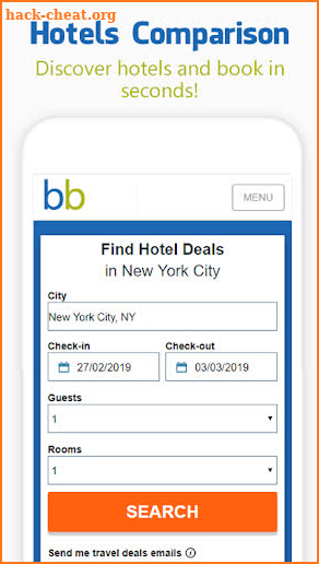 Booking Travel Buddy screenshot