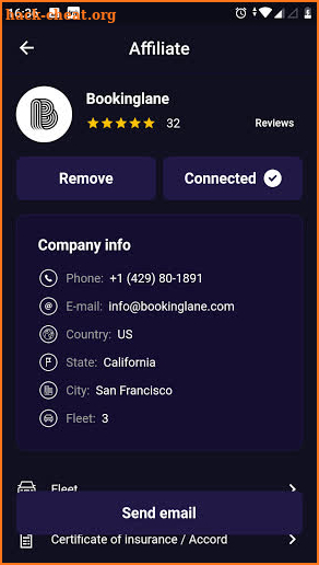 Bookinglane Manager screenshot