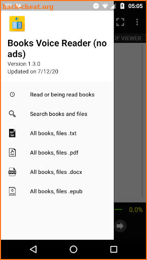 Books Voice Reader (no ads) screenshot