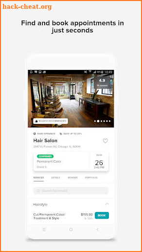 Booksy - Book Local Beauty Appointments 24/7 screenshot